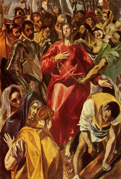 Het uitkleden van Christus door El Greco