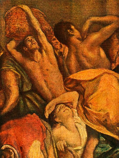 De Verdrijving van de Geldwisselaars uit de Tempel door El Greco