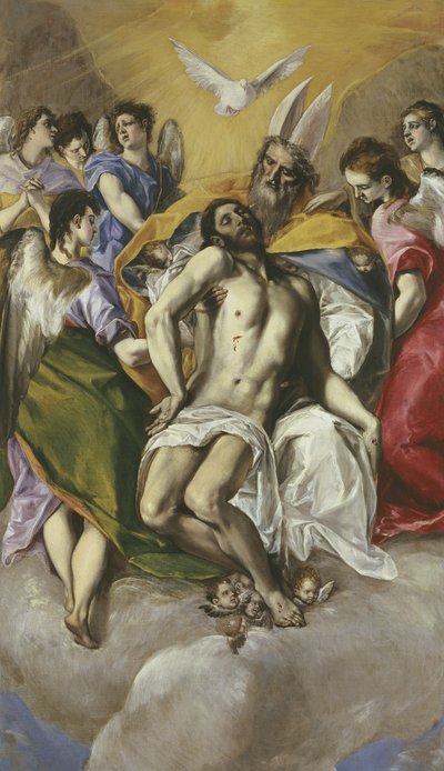 De Heilige Drie-eenheid, 1579 door El Greco