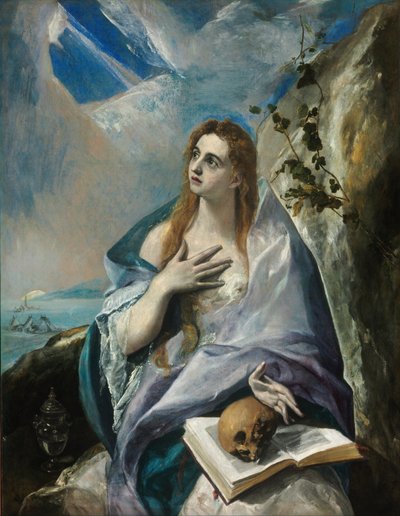 De boetvaardige Maria Magdalena door El Greco