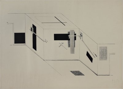 Kestnermappe Proun, Rob. Levnis en Chapman GmbH Hannover -6 door Eliezer Markowich Lissitzky
