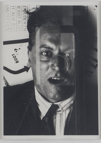 Kurt Schwitters, ca. 1924 door Eliezer Markowich Lissitzky