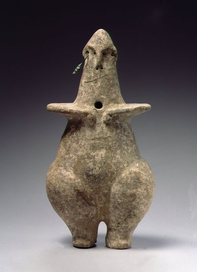 Steatopygische figuur, Amlash, late 2e-vroege 1e millennium v.Chr. door Elamite