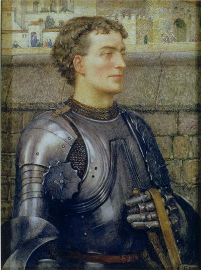 Een Ridder in Harnas door Eleanor Fortescue Brickdale