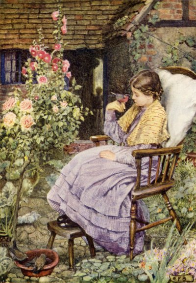 Maar wat zijn de stemmen van vogels... behalve woorden, onze woorden? door Eleanor Fortescue Brickdale