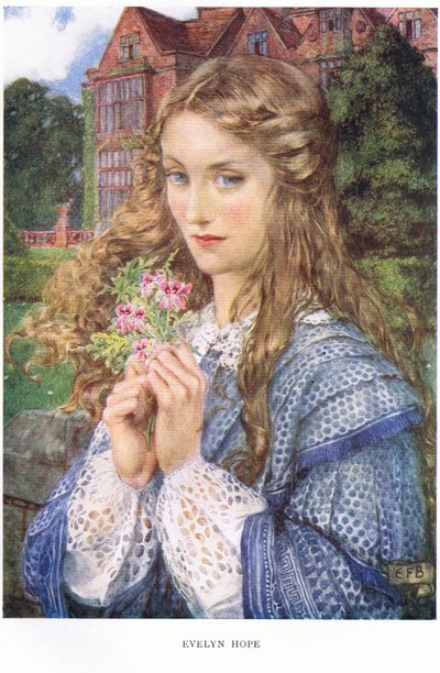 Evelyn Hope door Eleanor Fortescue Brickdale
