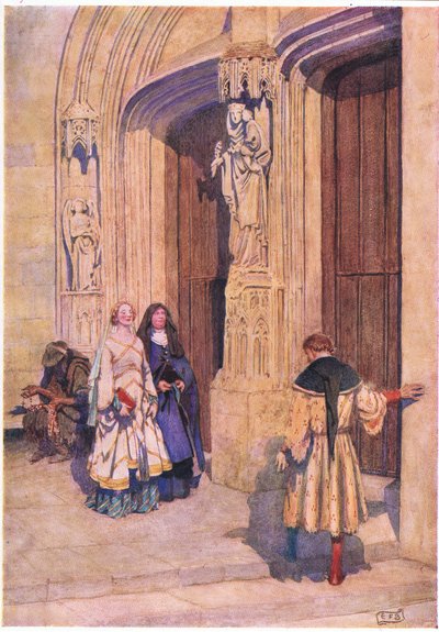 Petrarca en Laura in Avignon: 