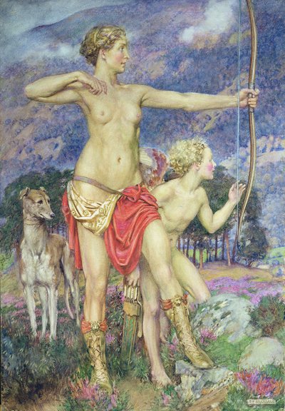 De pijl door Eleanor Fortescue Brickdale
