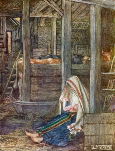 De Geboorte door Eleanor Fortescue Brickdale