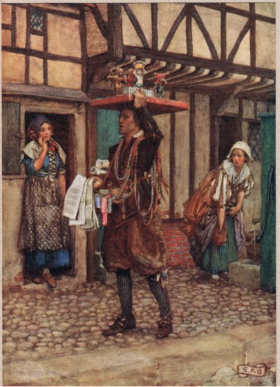 De marskramer, illustratie uit 