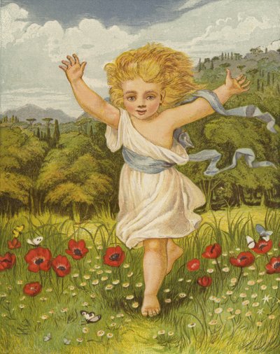 De leeuwerik wekte visioenen van eindeloze hoop door Eleanor Fortescue Brickdale