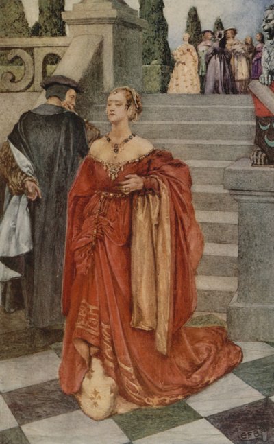 "Wanneer het Hart een Klap krijgt" door Eleanor Fortescue Brickdale