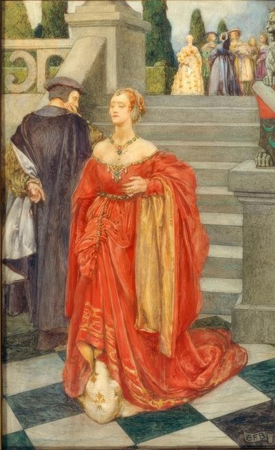 Maar wanneer het hart een klap krijgt, zal de pijn dan zo snel voorbijgaan door Eleanor Fortescue Brickdale