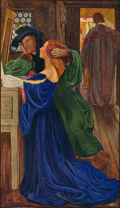 Ik ben getrouwd en kan daarom niet komen, 1900 door Eleanor Fortescue Brickdale