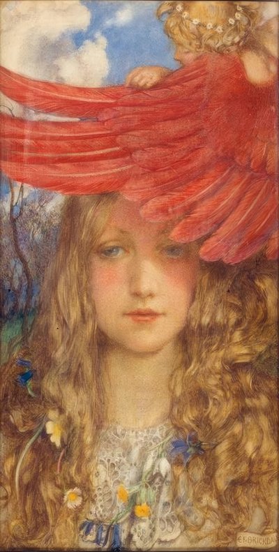 De Blos door Eleanor Fortescue Brickdale