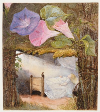 In de hut was alleen een bed, de zonnestraal kwam binnen om hem te kussen door Eleanor Vere Boyle