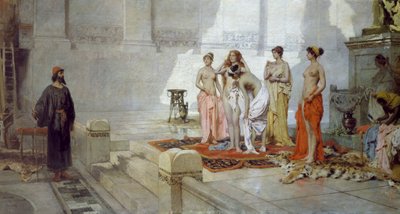 Zeuxis en maagden van Croton, door Eleuterio Pagliano door Eleuterio Pagliano