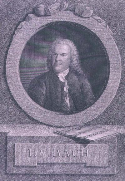 Add 38072 f.5 Johann Sebastian Bach (1685-1750), Duitse componist, gegraveerd door S.G. Kutner door Elias Gottleib (after) Haussmann