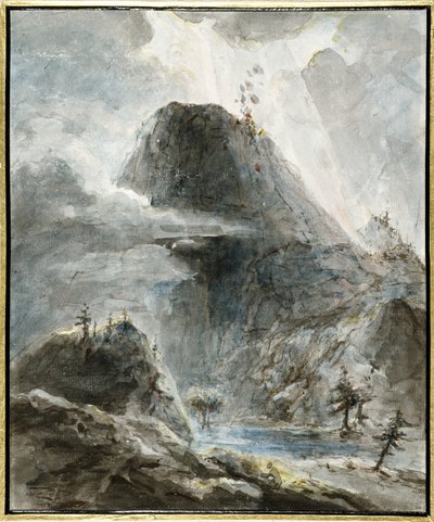 Berglandschap door Elias Martin