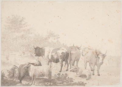 Veehorde door Elias Martin