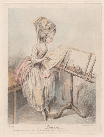 Louisa door Elias Martin