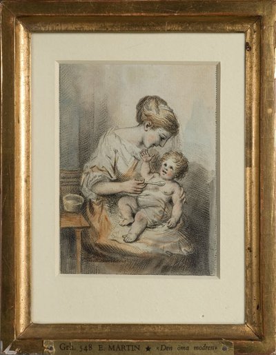 De jonge moeder door Elias Martin