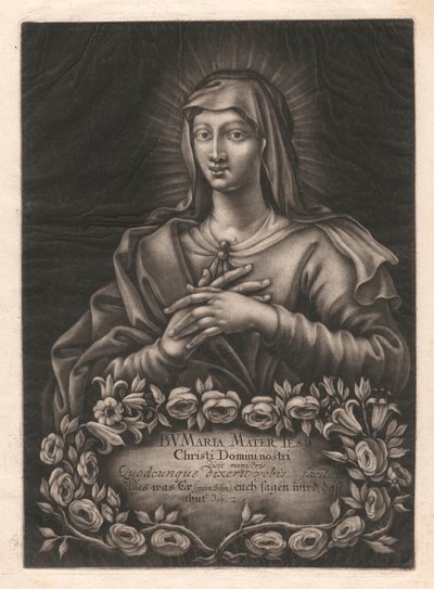 B.V. Maria Mater Jesu door Elias Nessenthaler
