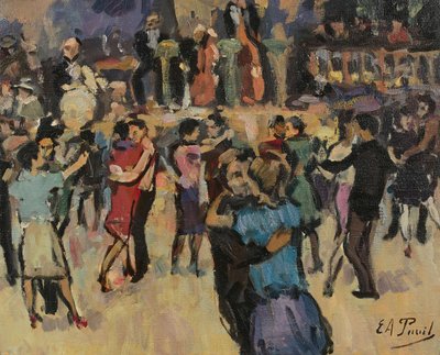 Bal Tabarin door Elie Anatole Pavil
