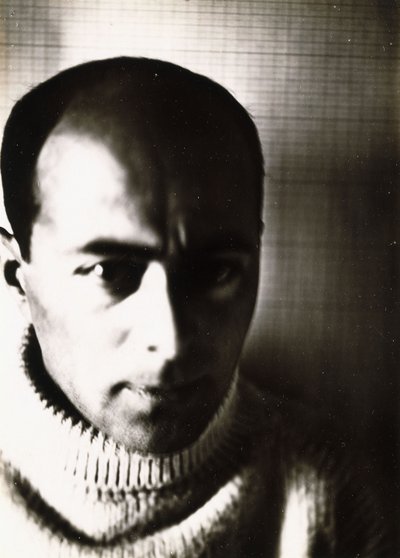 Zelfportret, 1924 door Eliezer Markowich Lissitzky