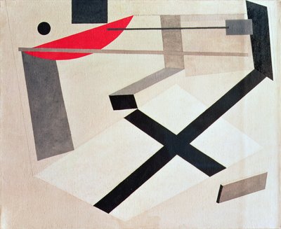 Proun 30 T door Eliezer Markowich Lissitzky