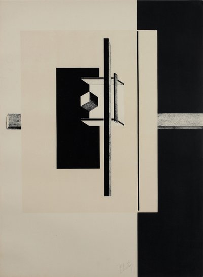 Proun door Eliezer Markowich Lissitzky