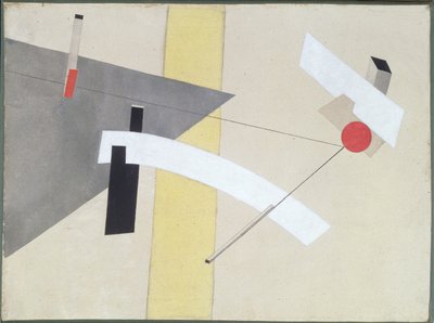 Proun 12 E door Eliezer Markowich Lissitzky