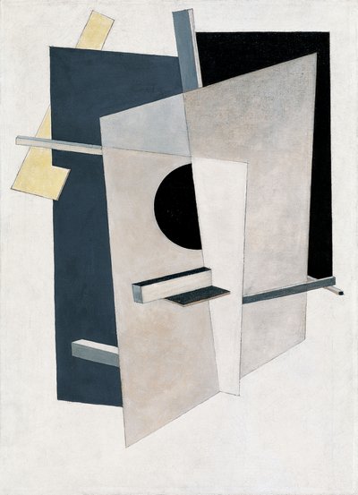 Proun 6 door Eliezer Markowich Lissitzky