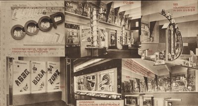 USSR. Catalogus van het Sovjetpaviljoen op de Internationale Pers Tentoonstelling, Keulen, 1928 door Eliezer Markowich Lissitzky