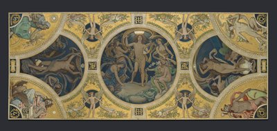 Overvloed van De Dagen van de Week door Elihu Vedder