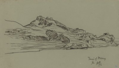 Nijlreis, Tmui van Ptolemaeus, 1890 door Elihu Vedder