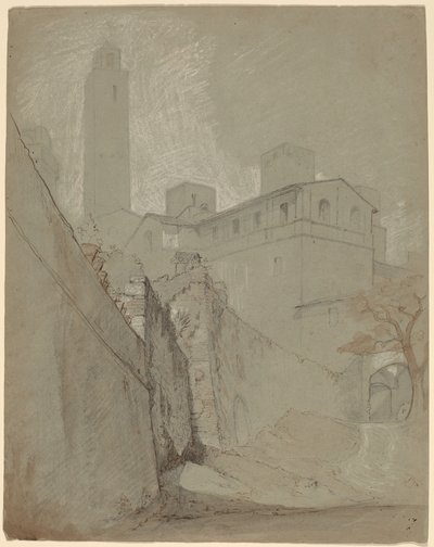 Orvieto door Elihu Vedder