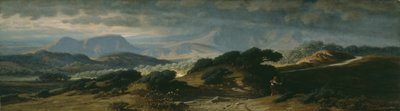 Storm in Umbrië door Elihu Vedder