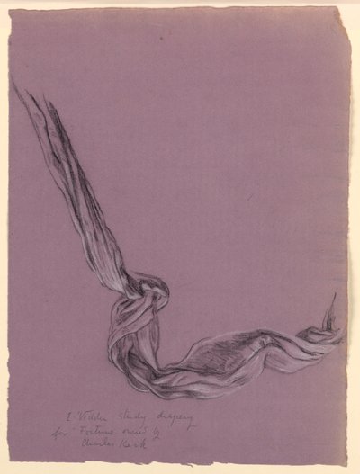 Studie voor "Fortuin" door Elihu Vedder