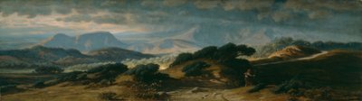 Storm in Umbrië door Elihu Vedder