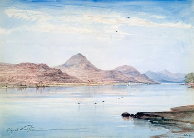 Aan de Nijl, Gebel el Mody, Nubië door Elijah Walton