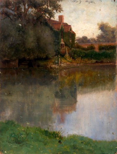 Rand van een Stroom door Eliphalet Frazer Andrews