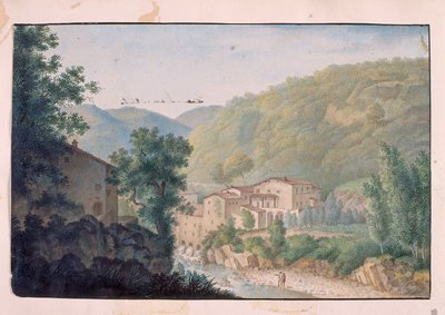 Heuvelachtig landschap door Elisa Bonaparte