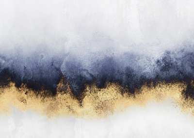 Indigo Gold Shimmer door Elisabeth Fredriksson