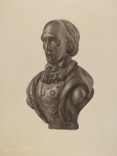 Buste van Henry Clay door Elisabeth Fulda