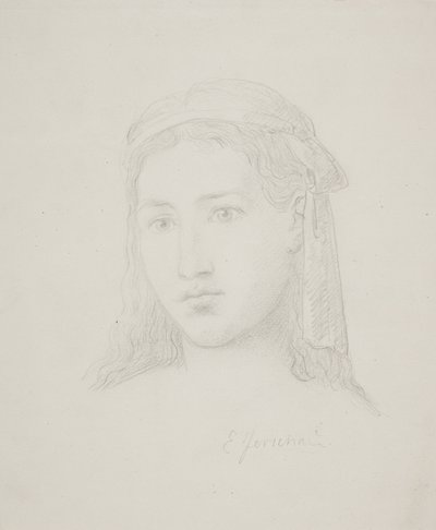 Vrouwenhoofd door Elisabeth Jerichau Baumann