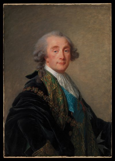 Alexandre Charles Emmanuel de Crussol-Florensac (1743–1815) door Elisabeth Louise Vigee Lebrun