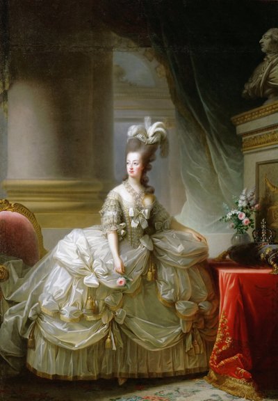 Aartshertogin Marie Antoinette 1755-1793, Koningin van Frankrijk door Elisabeth Louise Vigee Lebrun