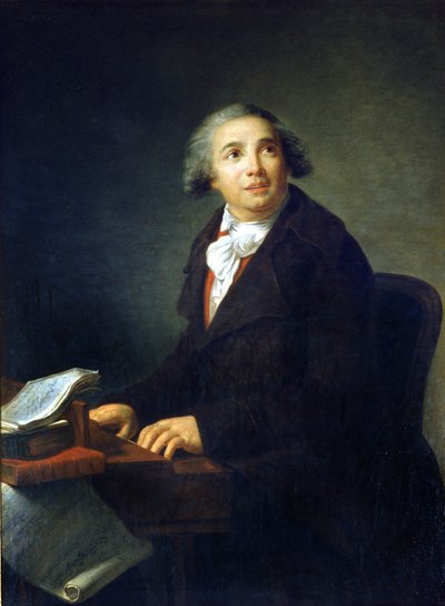 Giovanni Paisiello (1740-1816), Italiaanse componist door Elisabeth Louise Vigee Lebrun