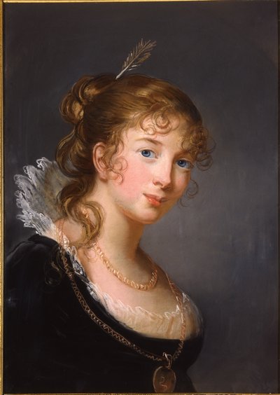 Portret van Louisa, Prinses Radziwill door Elisabeth Louise Vigee Lebrun